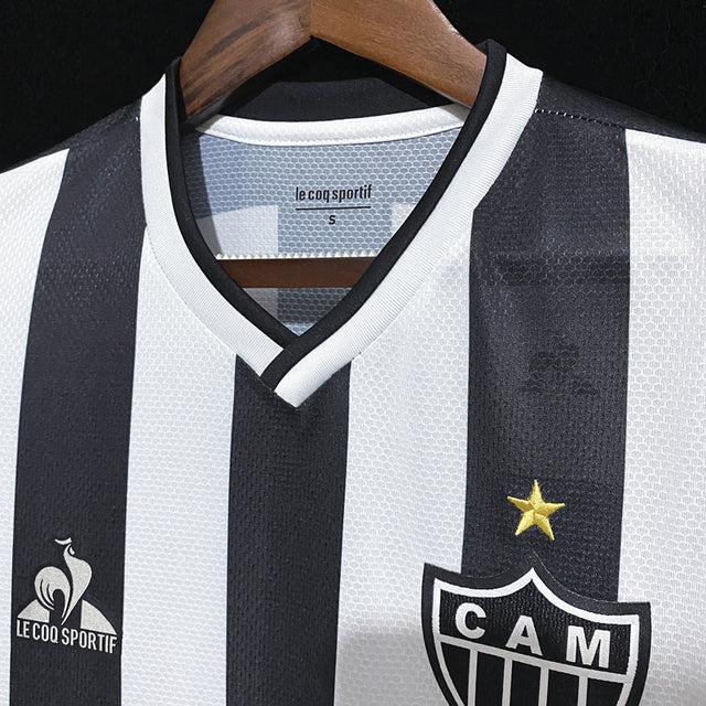 Camisa Atlético Mineiro 21/22 Le Coq - Preto e Branco