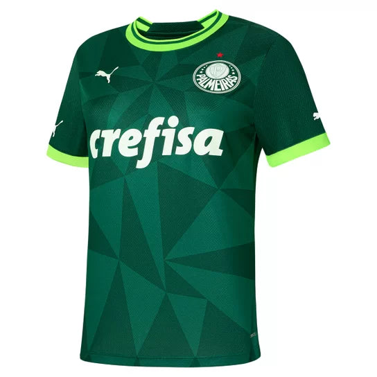 Camisa Feminina Palmeiras I 23/24 Puma - Verde