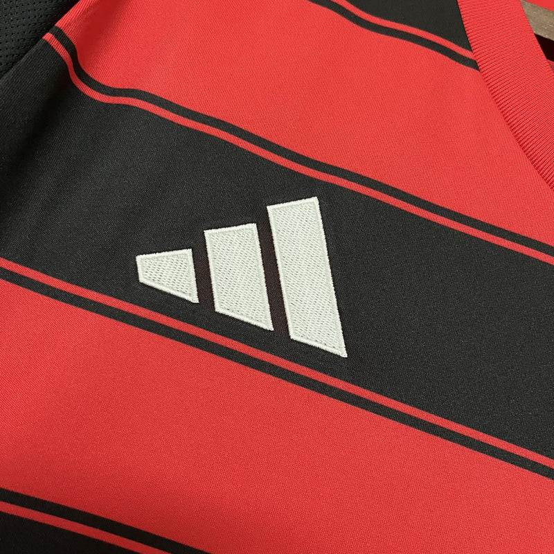 Camisa Flamengo Titular 25/26 - Vermelha e Preta