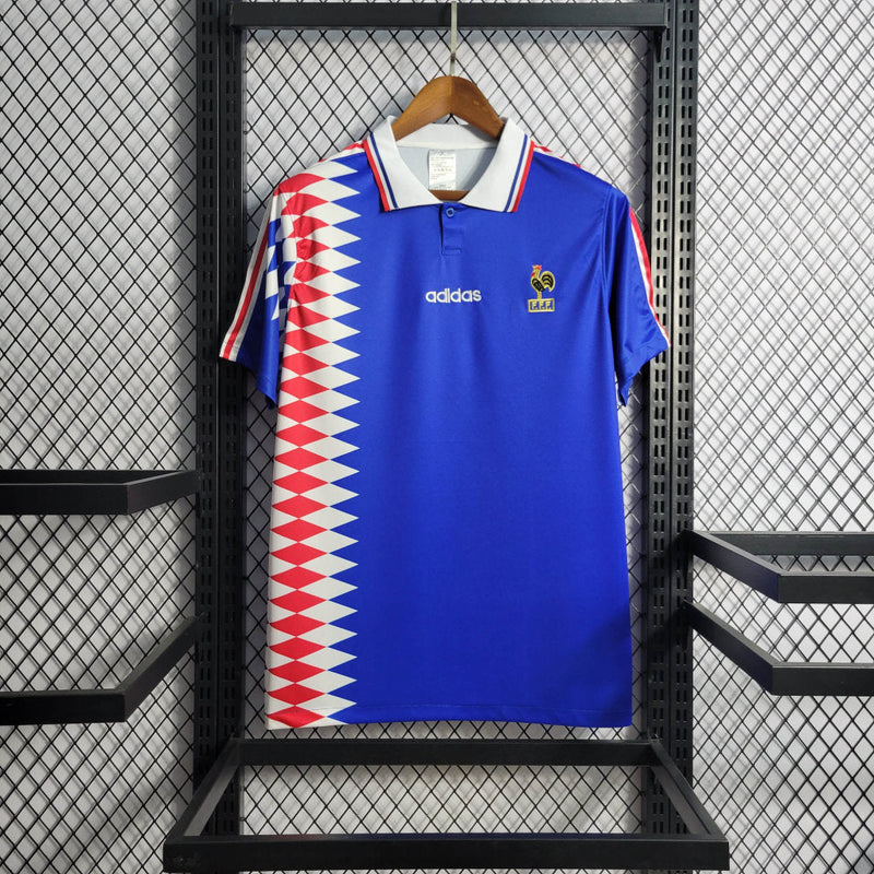 Camisa França Retrô 1994 Azul - Adidas