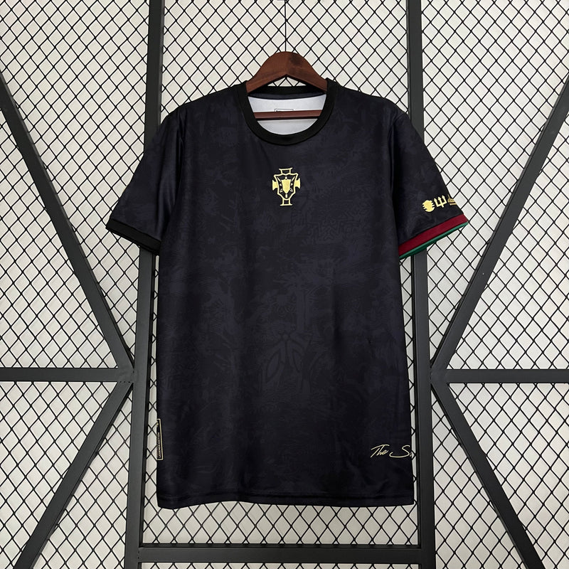 Camisa Portugal Black Edição Especial 2023 - Preta