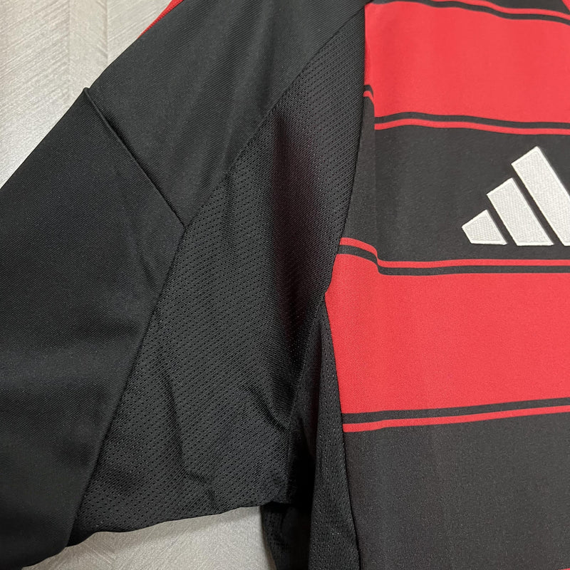 Camisa Flamengo Titular 25/26 - Vermelha e Preta