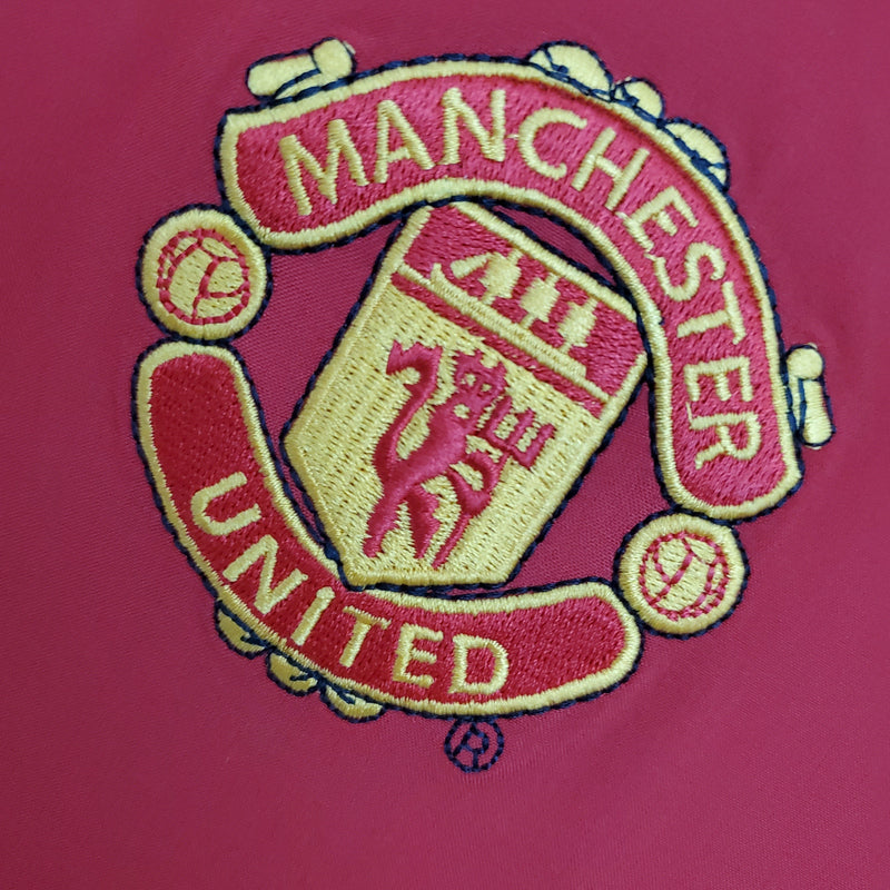 Camisa Manga Longa Manchester United 02/04 Nike - Vermelho