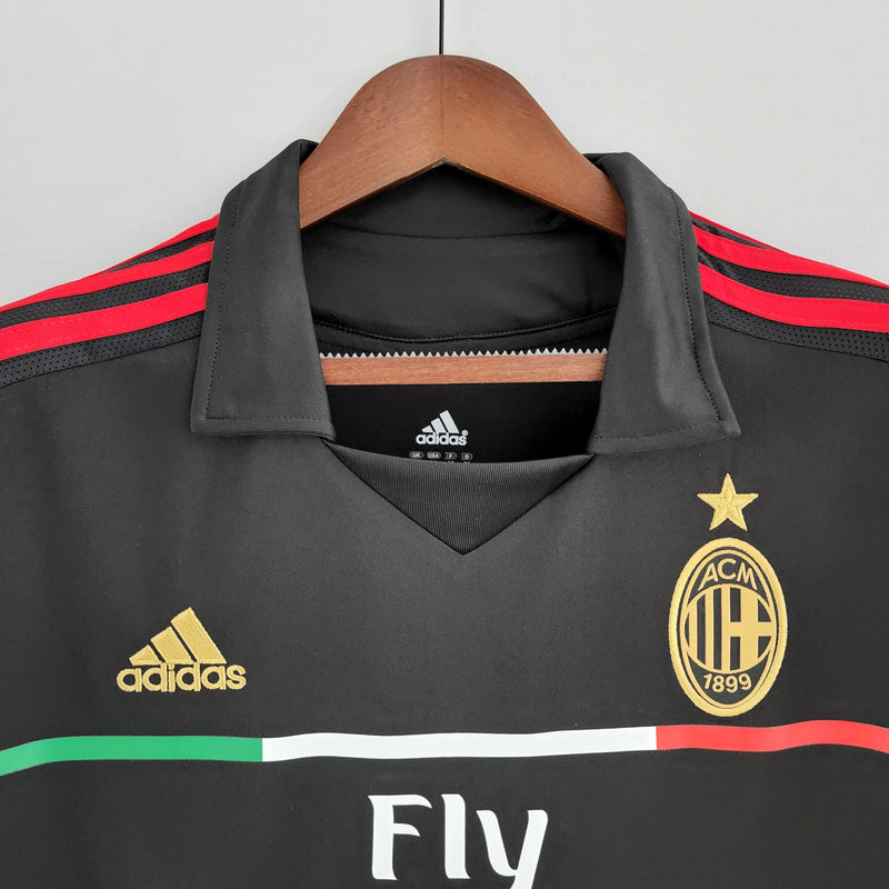 Camisa Milan Retrô III 11/12 Preta - Adidas