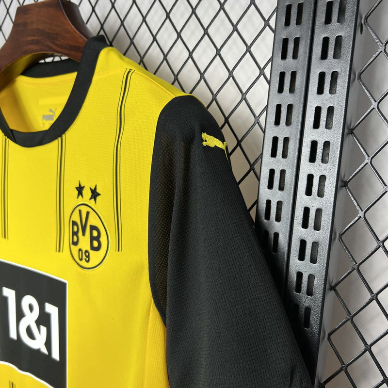 Camisa Borussia Dortmund Home 24/25 - Puma Torcedor Masculina