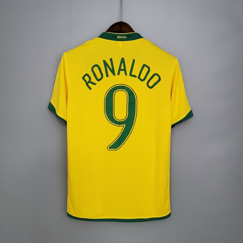 Camisa Seleção Brasileira Retrô 2006 Amarela - Nike