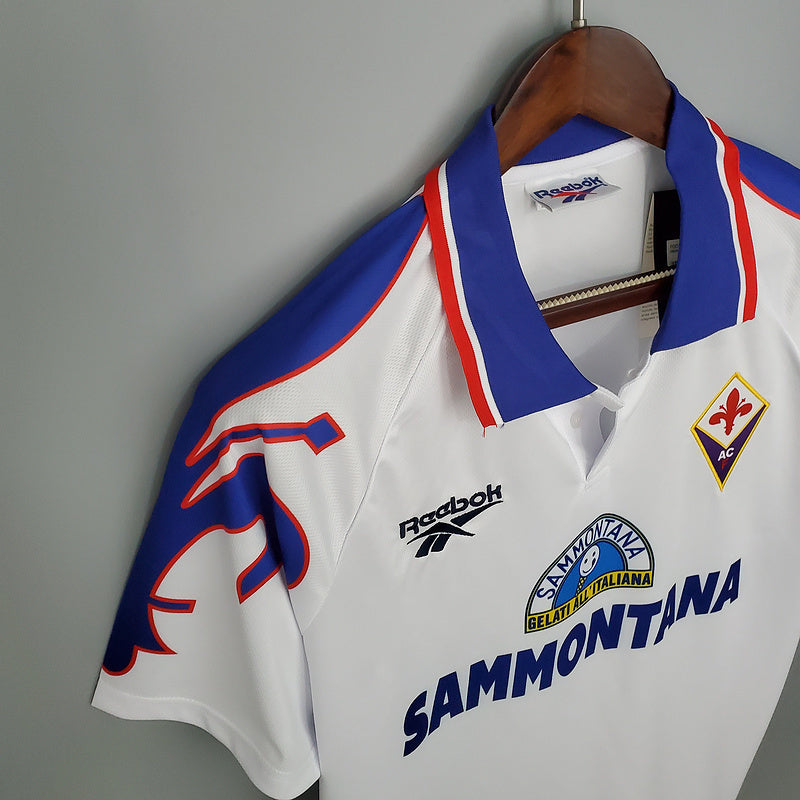 Camisa Fiorentina Retrô 1995/1996 Branca - Reebok