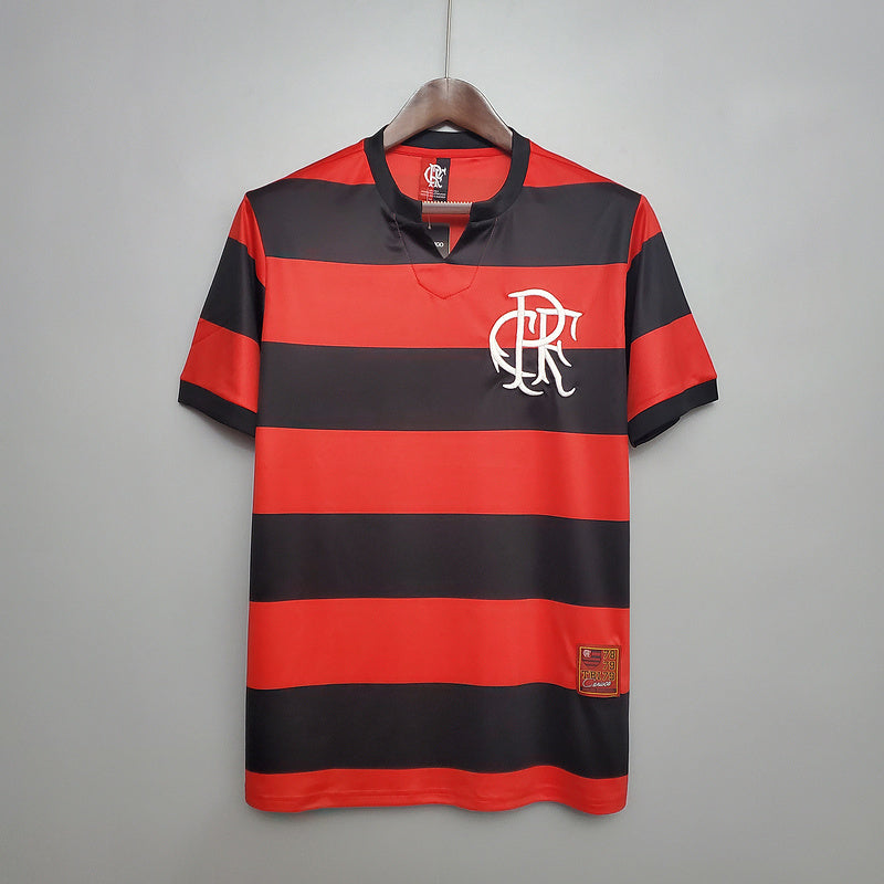 Camisa Flamengo Retrô 1978/1979 Vermelha e Preta