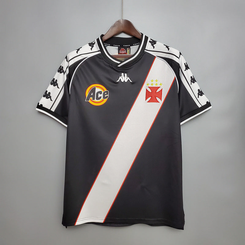 Camisa Vasco Retrô 2000 Preta - Kappa